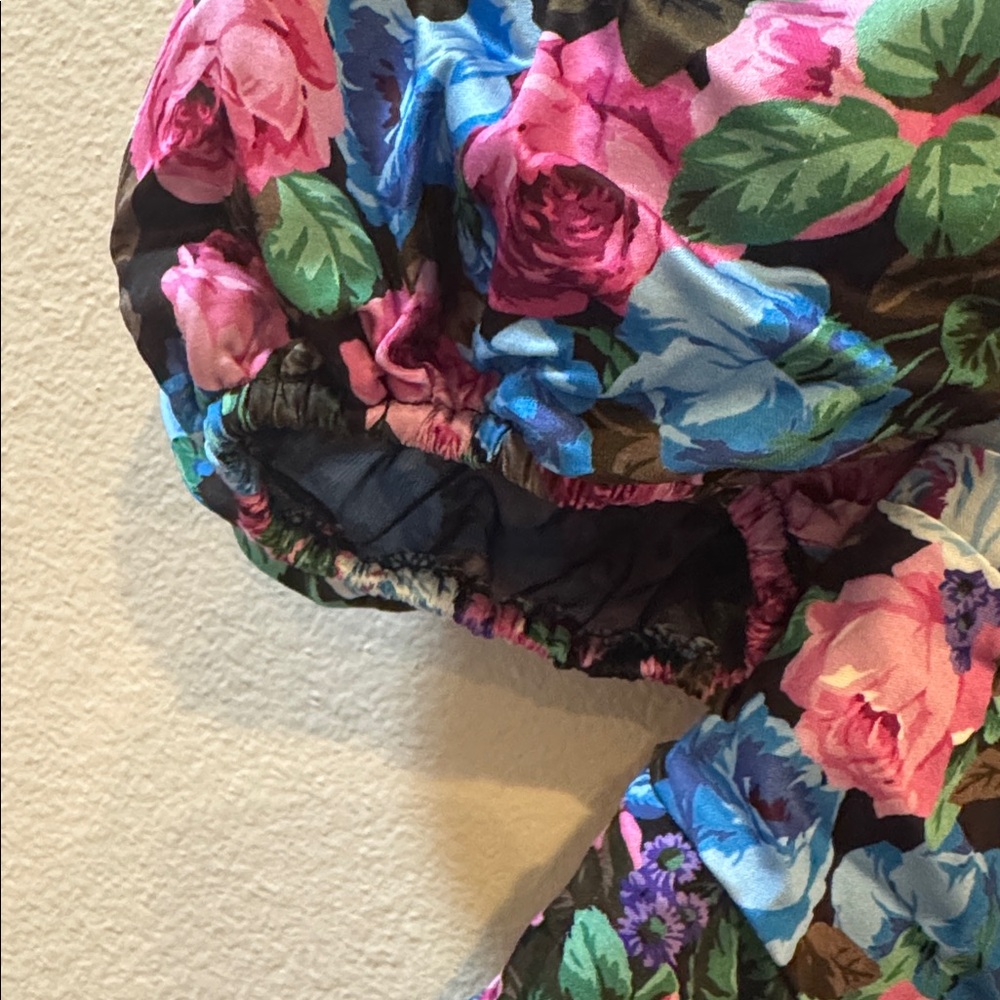 NWT Small For Love And Lemons Black Floral Marlei Mini Dress! - Picture 6 of 16